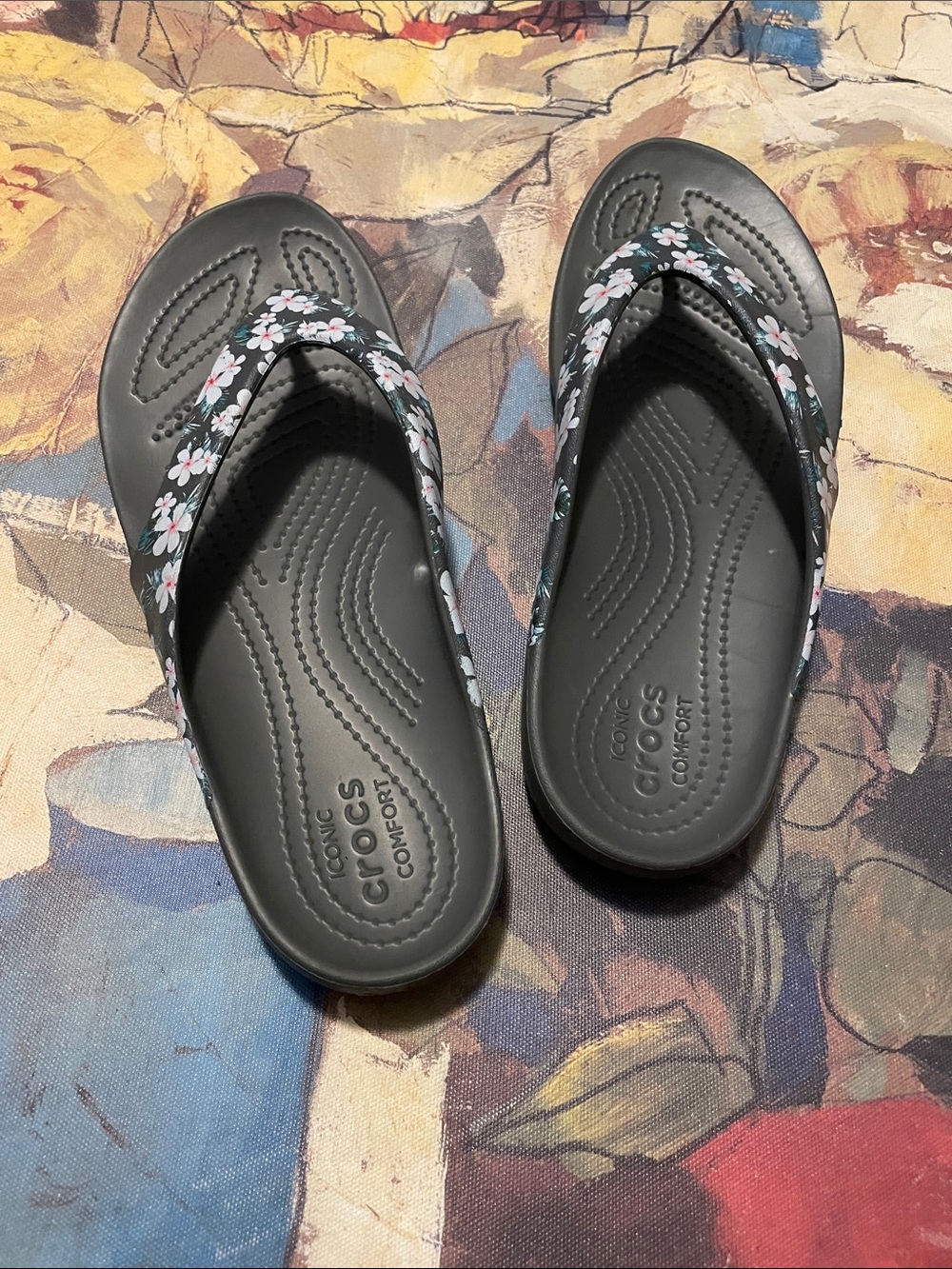 Crocs Flip Flops - Picture 3 of 5
